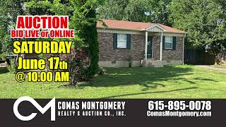 Brick Duplex on Large Lot  2 BR 1 BA amp 1 BR 1BA  Auction June 17th 2023 in Murfreesboro [upl. by Calendra]