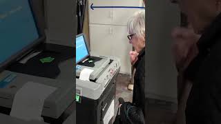 103yearold Wisconsin resident votes for Kamala Harris [upl. by Nnomae411]