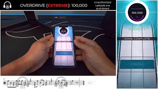 EXTREME PHONE TRICKS  Overdrive by Metrik Grafix  Beatstar Diamond Perfect 100000 [upl. by Ycal]