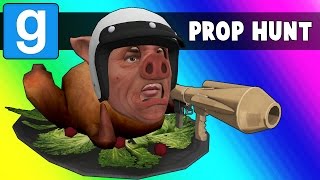 Gmod Prop Hunt Funny Moments  MC Wildcat Garrys Mod [upl. by Leia]