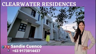 CLEARWATER RESIDENCES  HOUSE AND LOT IN CEBU CITY  PRESELLING TOWNHOUSE [upl. by Leodora]