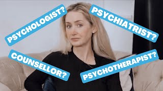 What is the difference between Psychiatrists Psychologists Psychotherapists and Counsellors [upl. by Apgar]