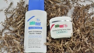 SebaMed Toner amp Face cream review [upl. by Orferd]