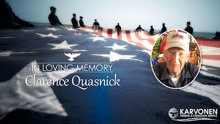 Clarence Quasnick Memorial Service [upl. by Dhiren641]