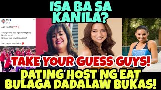 WOW DATING HOST NG EAT BULAGA DADALAW BUKAS SI ANO ANG HULA KO [upl. by Nalhsa]