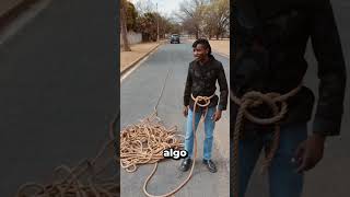 Este HOMEM vai se pendurar em uma CORDA para fazer uma SURPRESA 😱 [upl. by Putnam]