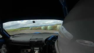 RSA BallyKelly Shackleton In car 9th Sept 2023 Robert Erwin  Toyota MR2 Honda passing MK2 escort [upl. by Naeruat]