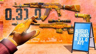 ALUGUEI AS SKINS MAIS CARAS DO STANDOFF 2 [upl. by Suivatnod]