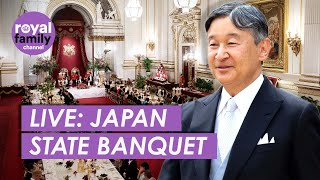 LIVE State Banquet For Emperor and Empress of Japan at Buckingham Palace [upl. by Derr730]