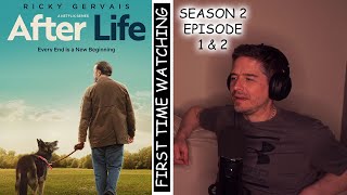 After Life  Season 2 Episode 1 amp 2  REACTION [upl. by Fayette]