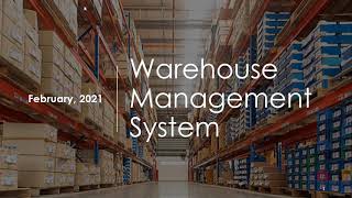 Warehouse Management SystemWMS [upl. by Sesylu]