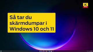 Så tar du smartare skärmdumpar i Windows 10 och 11 [upl. by Anelagna]