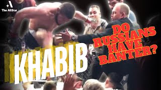 Khabib vs Conor McGregor in cage audio released  TRASH TALK in Russia compared to Australasia [upl. by Weide]