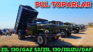 ISUZU DAF FURGON ZIL 130 GAZ 53 YANGI NARXLARI BOZOR TO‘LIPTI TANLAB OLING [upl. by Gaspar]