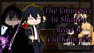 The Eminence In Shadow React To Cid kagenouShadowJohn Smith｜Full｜5000 subscribers special [upl. by Rahsab]