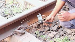 Method of using Discharge Rod in 25 KV OHE in Railways [upl. by Adnoloy]