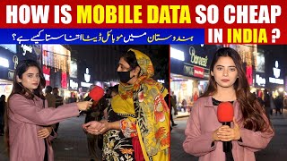 Why is Mobile Internet Data so Cheap in INDIA  Pakistani Reactions [upl. by Cochard]