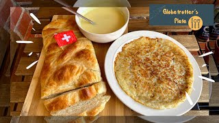 ZOPF  ROSTI  CHEESE FONDUE  RECIPES FROM SWITZERLAND🇨🇭 [upl. by Eirallih]