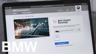 How to find and download a map update for your navigation on your computer – BMW HowTo [upl. by Anelak]