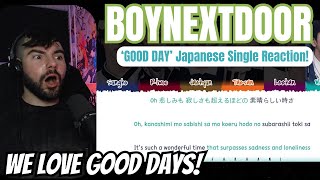 BOYNEXTDOOR  Good Day Japanese Single Reaction [upl. by Enylrac]