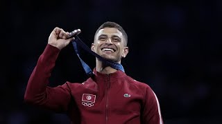 JO Paris 2024  Farès Ferjani offre une 1ère médaille à la Tunisie [upl. by Nora]