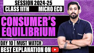 Microeconomics  Consumers Equilibrium  Chapter 2  Part 1 [upl. by Lika814]