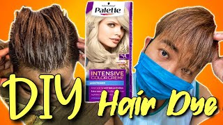 DIY Hair Dye for men  Schwarzkopf Palette Intensive Color Creme  G Bites [upl. by Eihtur515]