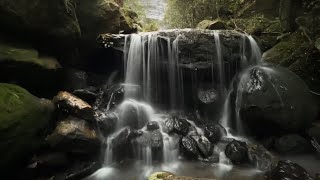 Blue Mountains Waterfalls Leura Cascades Bridal Veil falls Leura Falls Leura NSW Australia [upl. by Leahcimal]