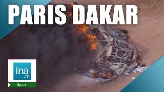 Décès de Laurent Guégen sur le Dakar 96  Archive INA [upl. by Nnail]