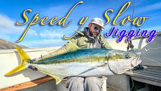 Speed y Slow Jigging en Isla Robinson Crusoe Chile BIG KINGFISH DAY [upl. by Ahsiat]