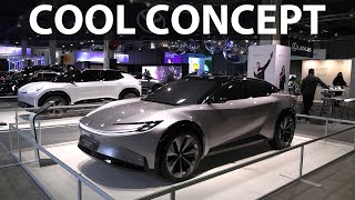 New 2024 Toyota bZ4X and concept cars [upl. by Leunamme352]