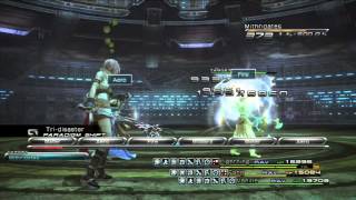 「Final Fantasy XIII」Cieth Stone  Mission 27  Mithridates the Lone [upl. by Hitchcock936]