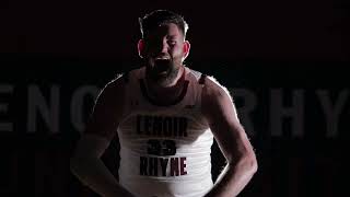 202223 LenoirRhyne Mens Basketball Intro Video [upl. by Nivonod]