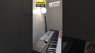 Yamaha YPT240  Piano Sound Test  Merengue Latin Rhythm piano pianosound merengue [upl. by Akeinahs232]