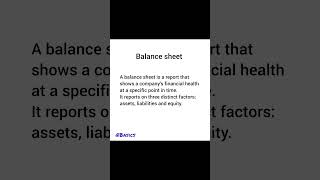 Balance sheet VS income statement financialstatementbalancesheet incomestatementeducation exam [upl. by Hannad53]