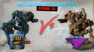 Battletech Battle Report Episode 2 Lyran Commonwealth vs FWL [upl. by Cuyler]