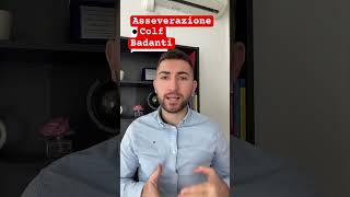 Serve l’ASSEVERAZIONE per colf e badanti Guarda il video [upl. by Shaia171]