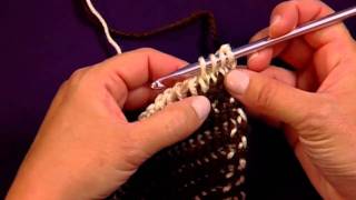 Learn How to Make the Tunisian Knit Stitch Knit Crochet with Red Heart Yarns [upl. by Charleton]