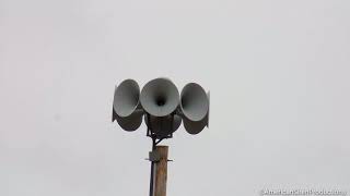 ASC T121 siren testSurprise Ambience  Farber Mo Audrain county tornado siren test [upl. by Primo859]