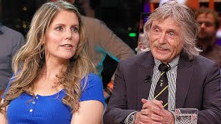 Maaike Timmerman gesloopt door Johan Derksen ‘Trut en kleuter’ [upl. by Assirrem189]