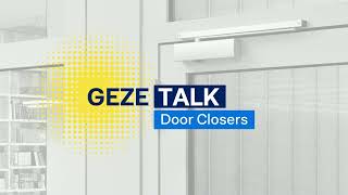 GEZE door closers  product presentation  Swedish with subtitles [upl. by Mandelbaum]