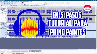 5 PASOS PARA UTILIZAR AUDACITY PARA PRINCIPIANTES  2020 [upl. by Engleman]