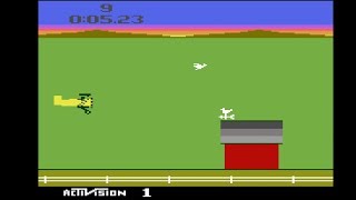 Barnstorming Atari 2600 Gameplay Footage [upl. by Omora]