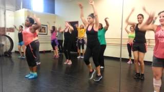 Run the World  Beyonce Zumba w Tiffany [upl. by Harad]