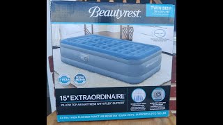 The Beautyrest Air Mattress Extraordinaire Unboxing [upl. by Barthelemy]