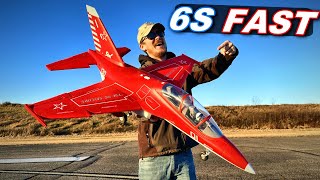 FMS Yak130 v2 70mm RC EDF Jet FLIGHT [upl. by Ecnerat]