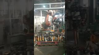 Case demonstration of kuka robot welding workpiece automobile kuka robot weldingrobot [upl. by Schilit]