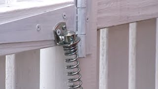 How to Install a Gate Spring  Mitre 10 Easy As DIY [upl. by Gibbs]