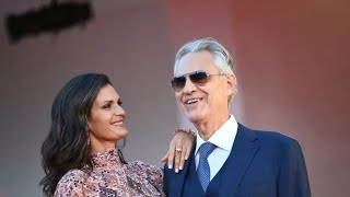 AndreaBocelli singing with his beautiful wife Veronica Berti music love song BOCELLIRITTER [upl. by Calan340]