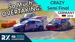 2016 Germany RX Hockenheim CRAZY Semi Final 2 Full Final Replay  World RX Rallycross [upl. by Vivie]